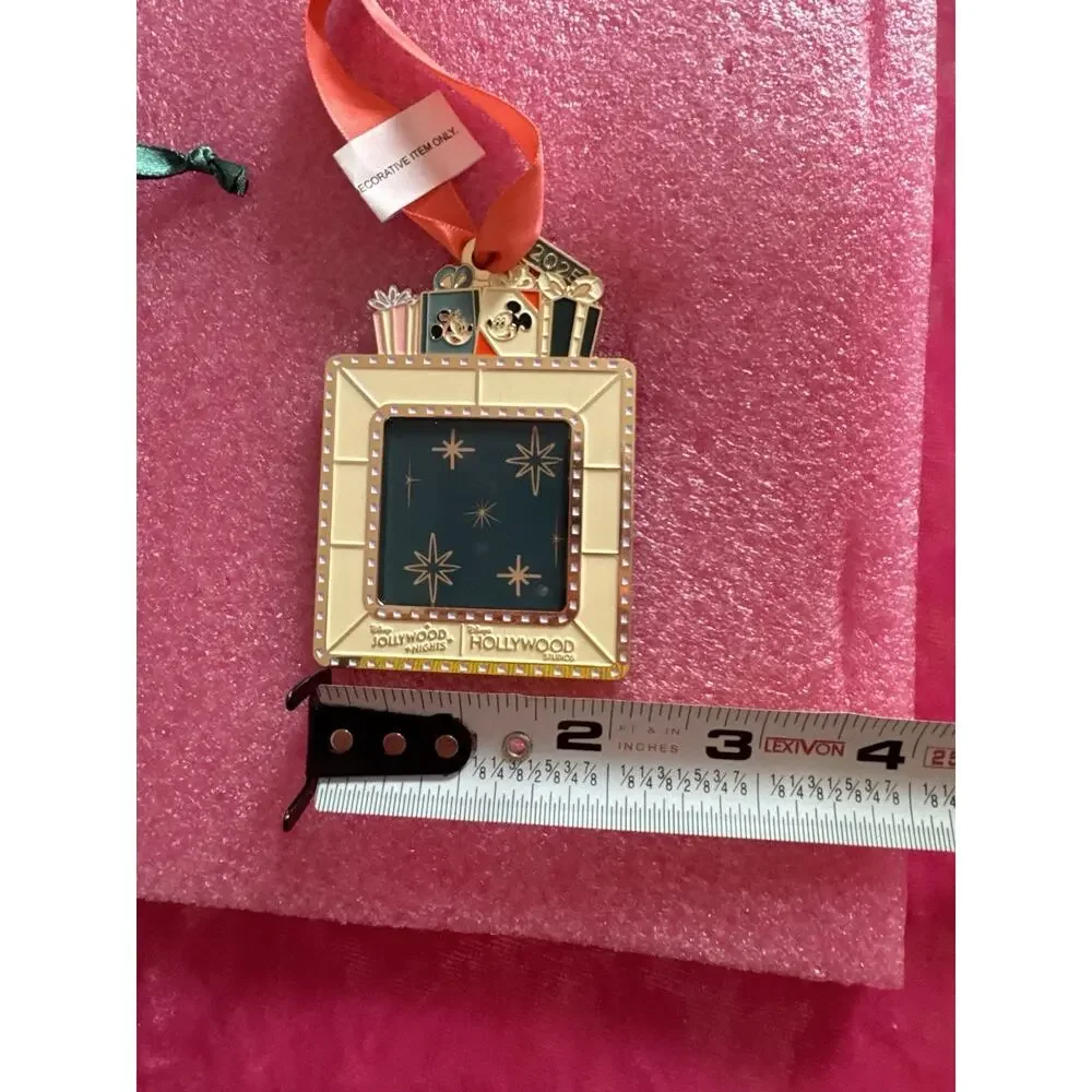 Disney 2025 Jollywood Nights Keepsake Ornament Limited Edition Picture Frame